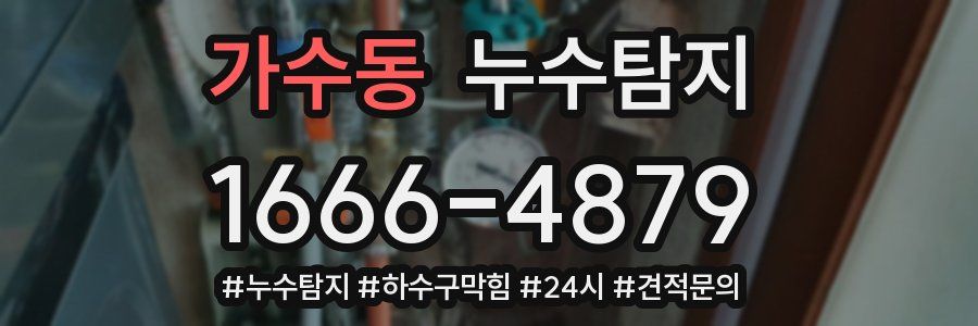 누수닥터 누수탐지