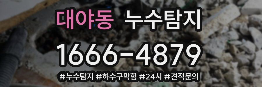 누수닥터 누수탐지