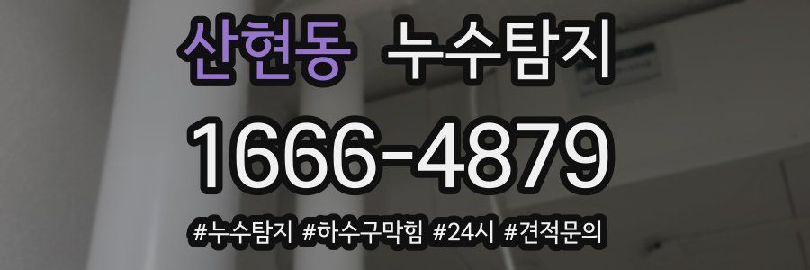 누수닥터 누수탐지