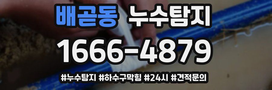 누수닥터 누수탐지