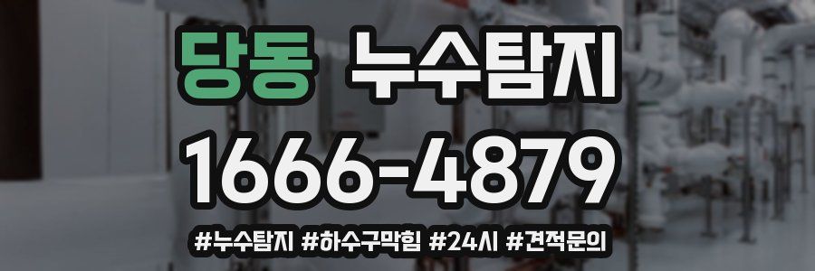 누수닥터 누수탐지