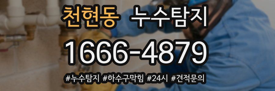 누수닥터 누수탐지