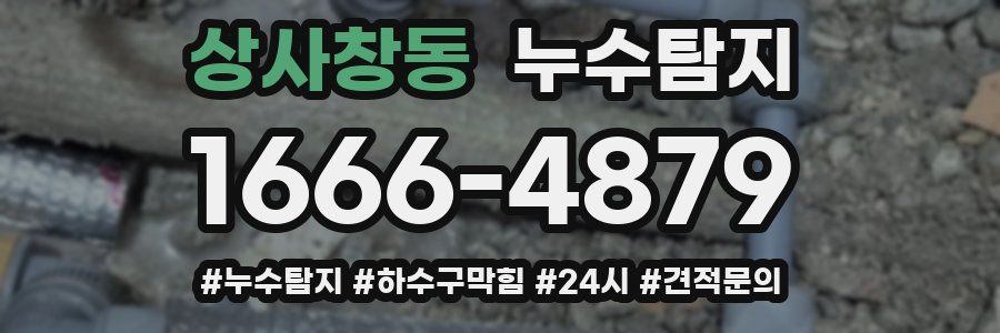 누수닥터 누수탐지