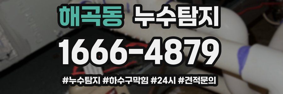 누수닥터 누수탐지