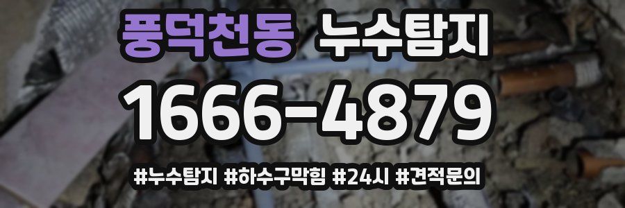 누수닥터 누수탐지