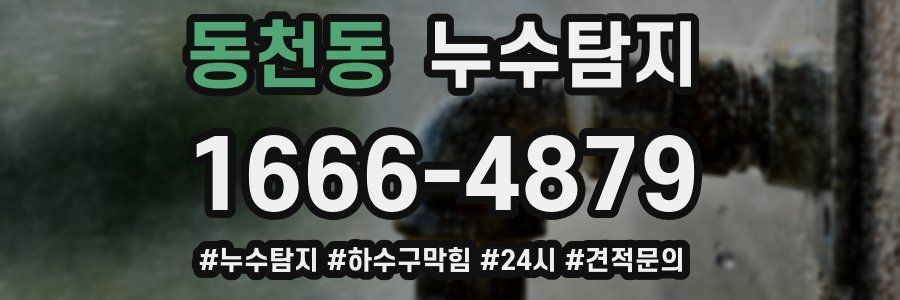 누수닥터 누수탐지
