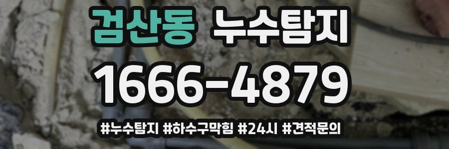 누수닥터 누수탐지