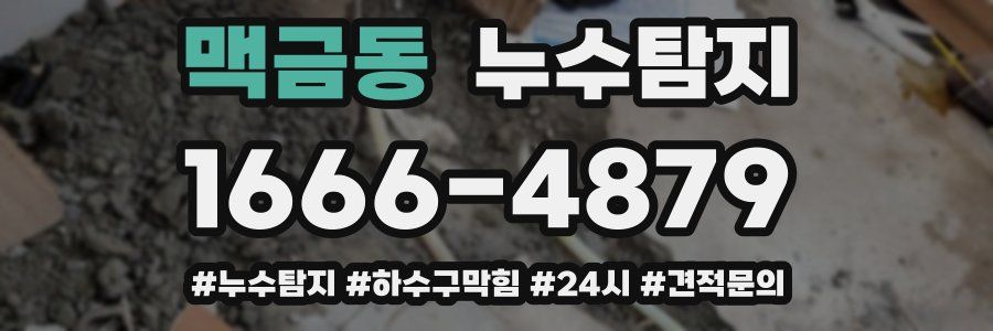 누수닥터 누수탐지