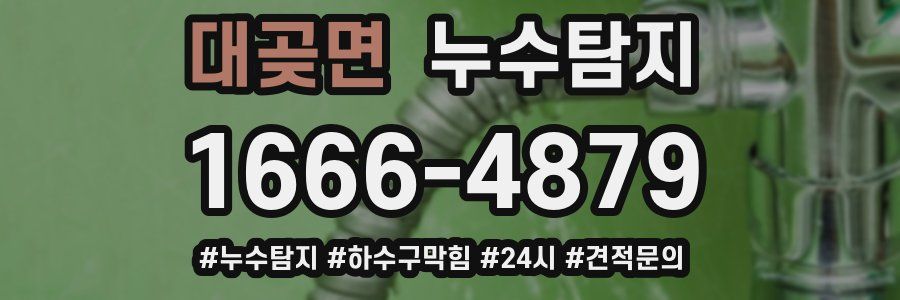 누수닥터 누수탐지
