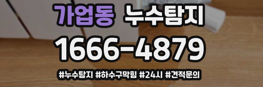 누수닥터 누수탐지