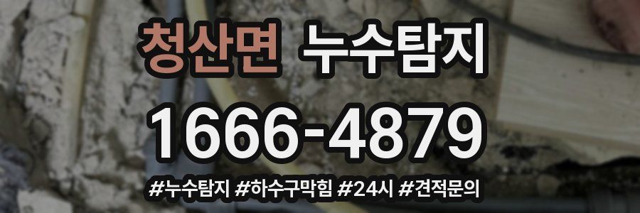 누수닥터 누수탐지
