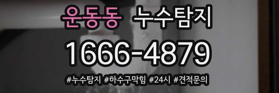 누수닥터 누수탐지