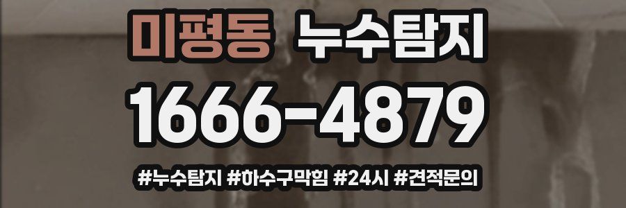 누수닥터 누수탐지