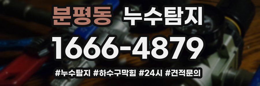 누수닥터 누수탐지