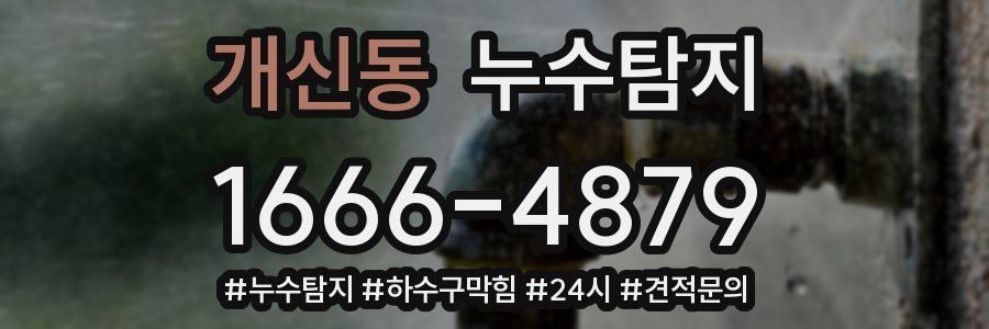 누수닥터 누수탐지
