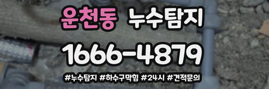 누수닥터 누수탐지