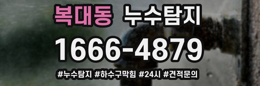 누수닥터 누수탐지
