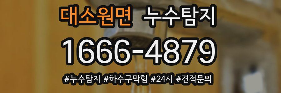 누수닥터 누수탐지