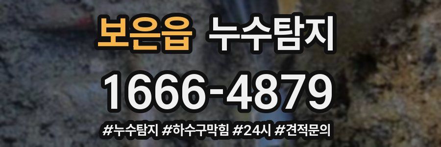 누수닥터 누수탐지