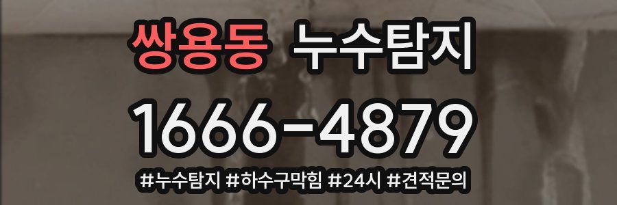 누수닥터 누수탐지