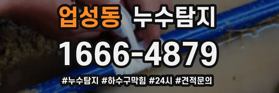 누수닥터 누수탐지