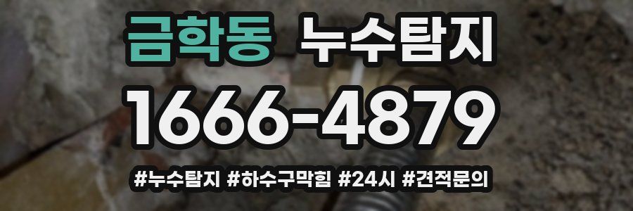 누수닥터 누수탐지