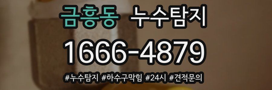 누수닥터 누수탐지