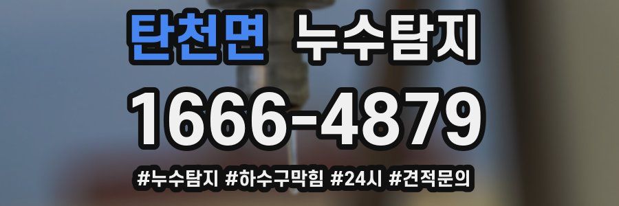 누수닥터 누수탐지