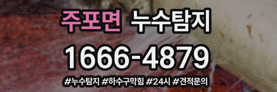 누수닥터 누수탐지