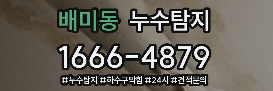 누수닥터 누수탐지
