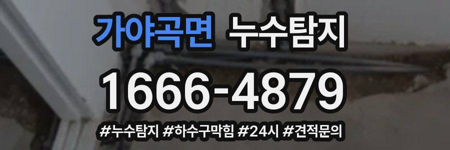 누수닥터 누수탐지
