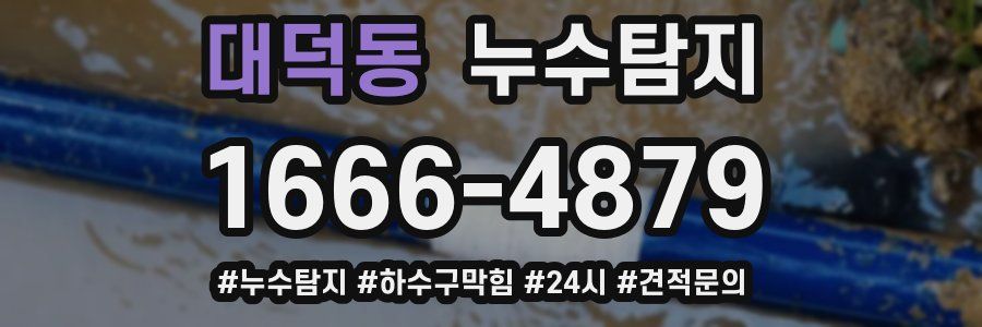 누수닥터 누수탐지