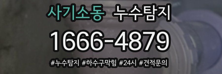 누수닥터 누수탐지