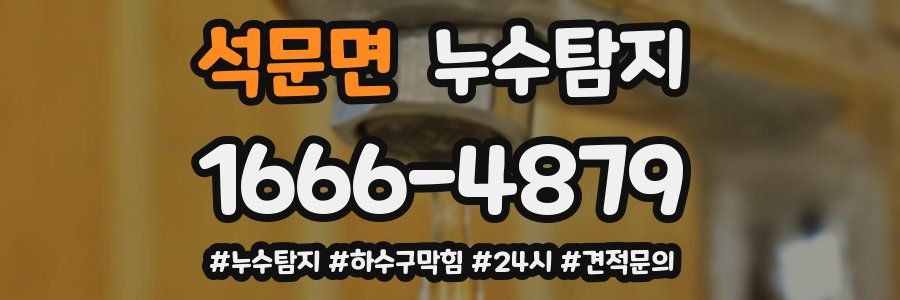 누수닥터 누수탐지