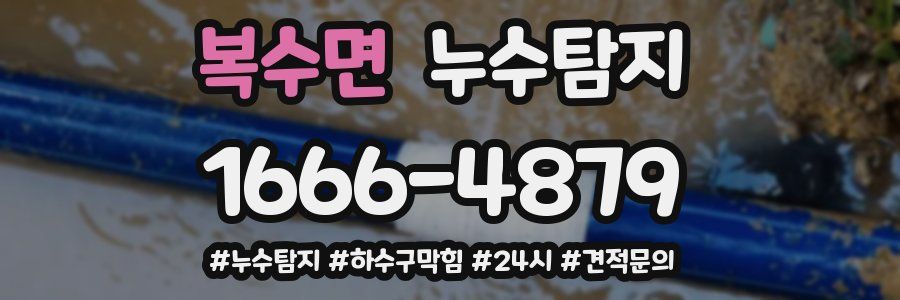 누수닥터 누수탐지