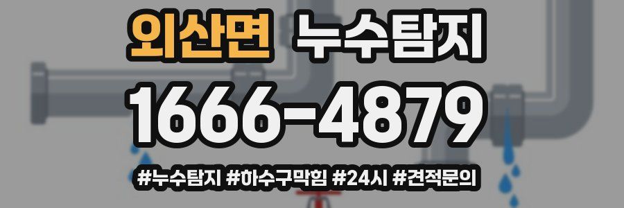 누수닥터 누수탐지