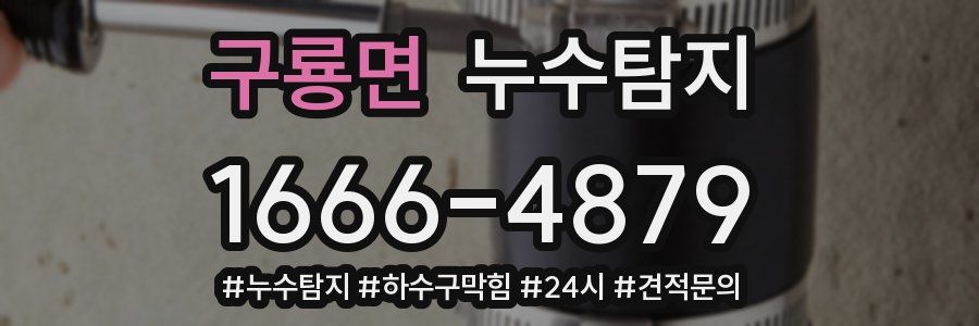 누수닥터 누수탐지