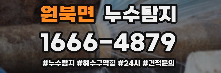 누수닥터 누수탐지