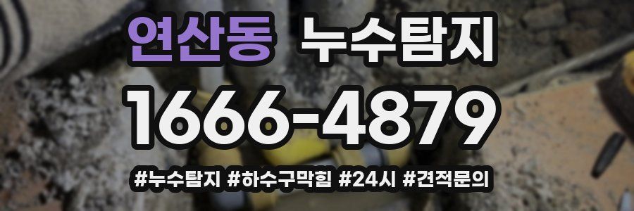 누수닥터 누수탐지