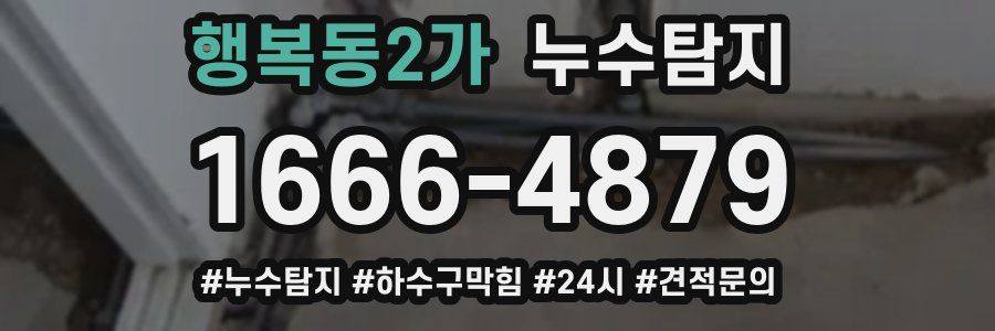 누수닥터 누수탐지