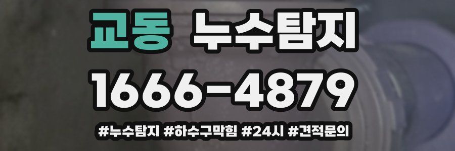 누수닥터 누수탐지