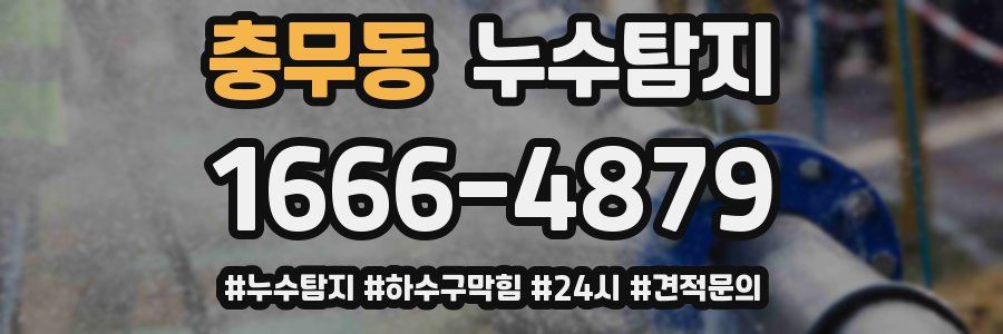 누수닥터 누수탐지