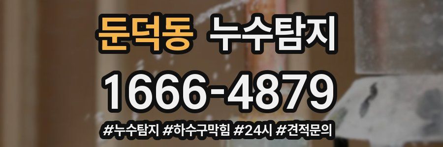 누수닥터 누수탐지