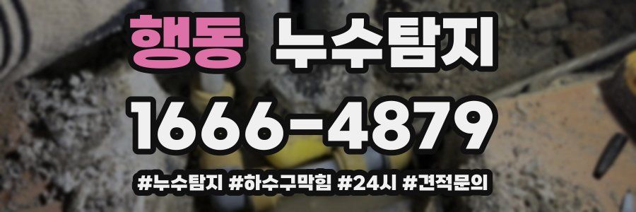 누수닥터 누수탐지