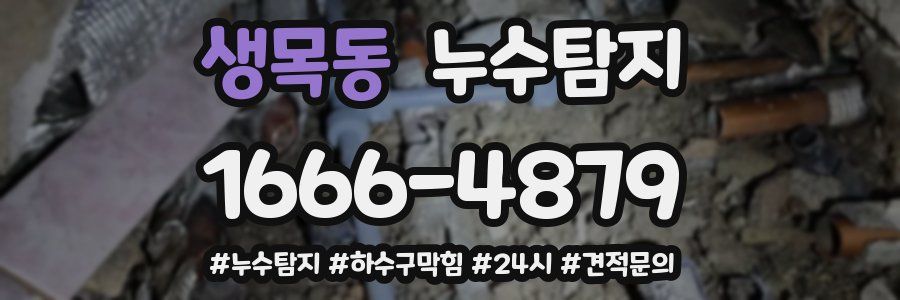 누수닥터 누수탐지