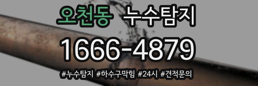 누수닥터 누수탐지