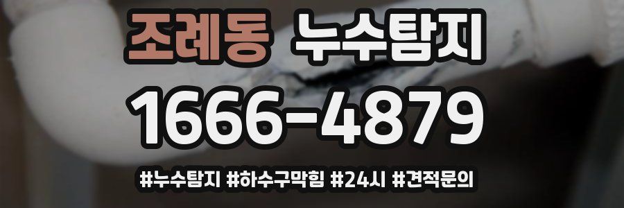 누수닥터 누수탐지