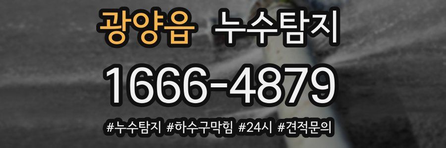 누수닥터 누수탐지