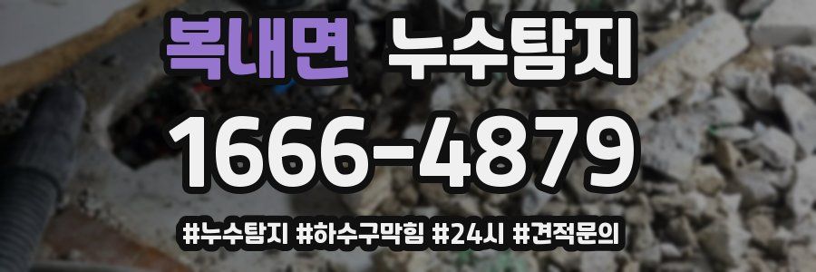 누수닥터 누수탐지