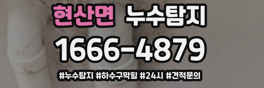 누수닥터 누수탐지